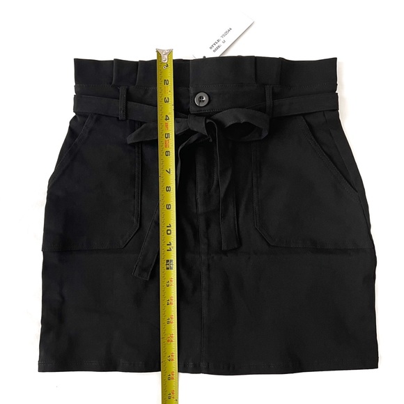 paperbag waist miniskirt 🖤 - Picture 6 of 7